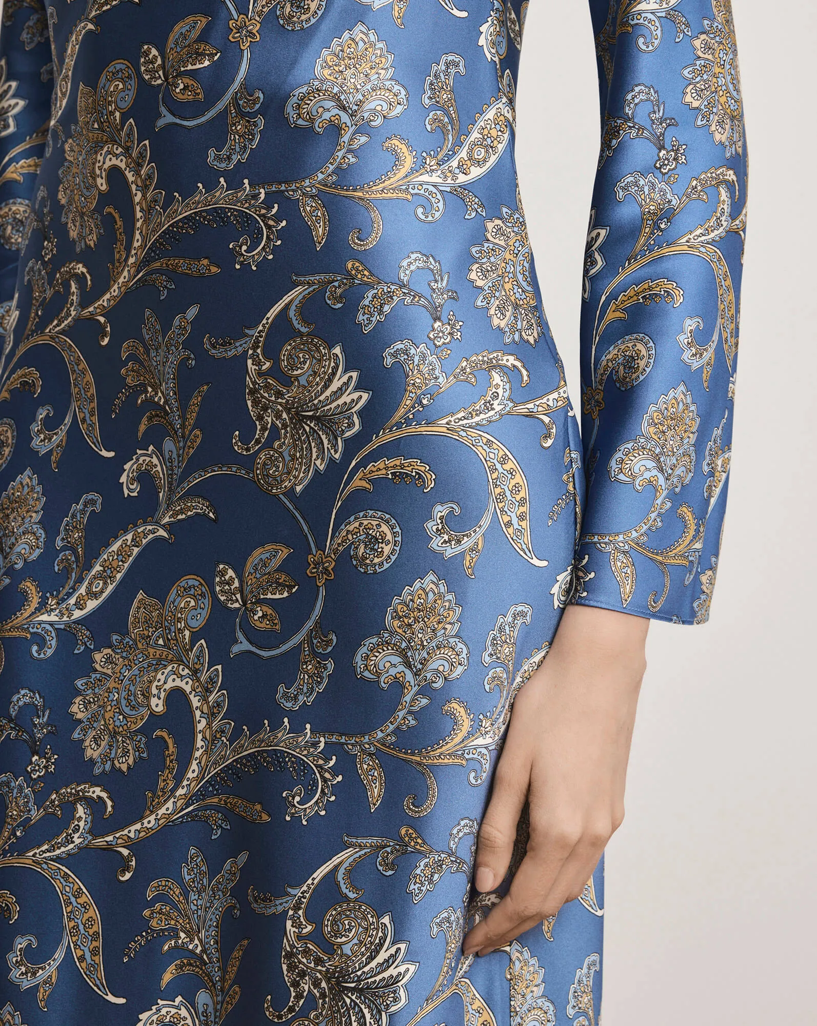 Ember Silk-Blend Maxi Dress sold by Veronica Beard product image thumbnail 5