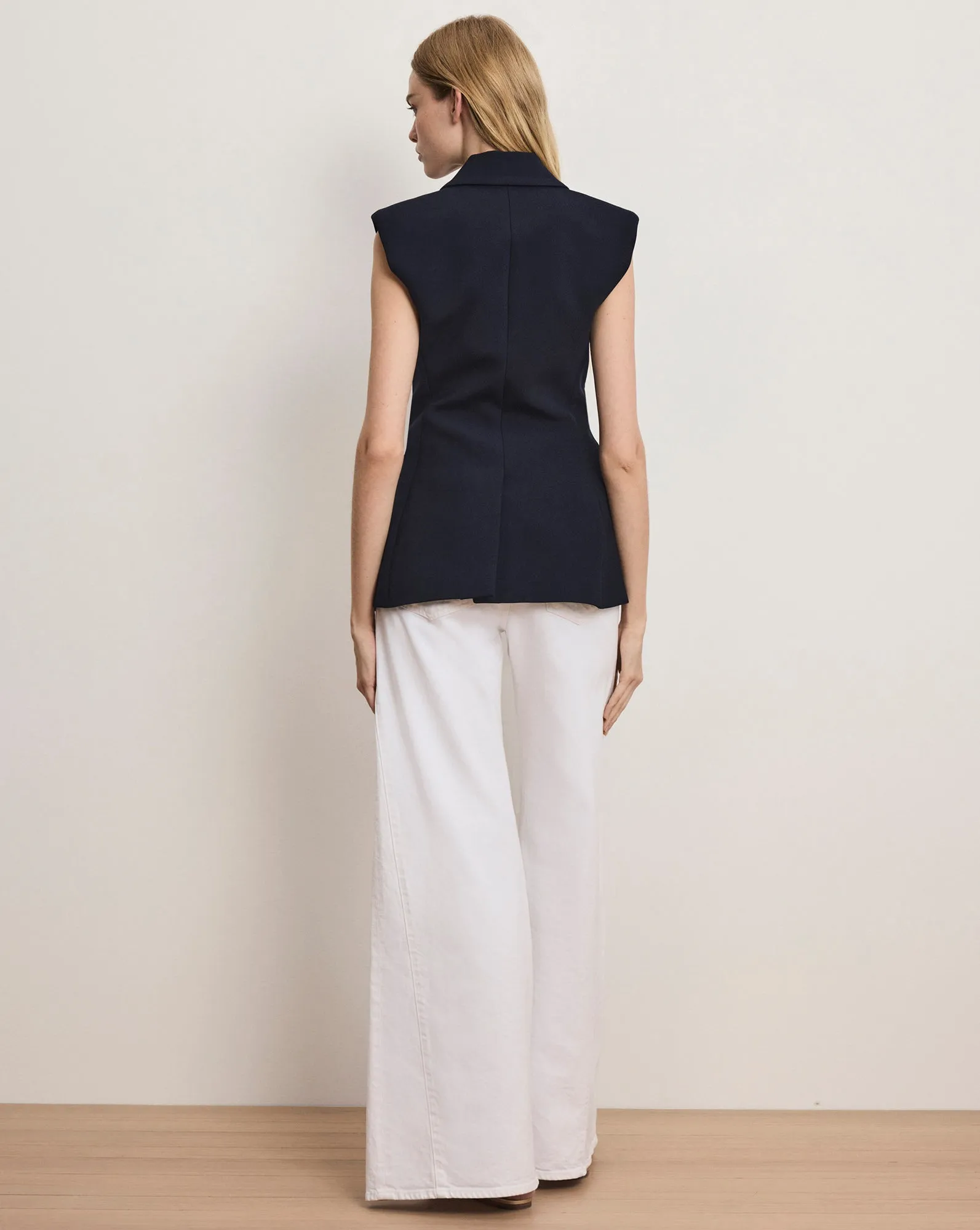 Ciel Tailored Vest sold by Veronica Beard product image thumbnail 4