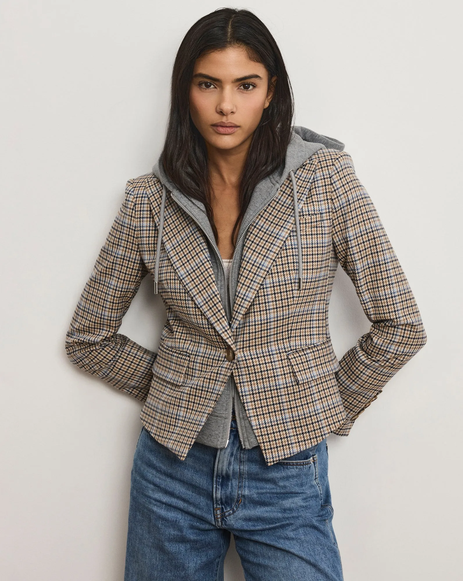 Hosanna Plaid Dickey Jacket sold by Veronica Beard product image thumbnail 5