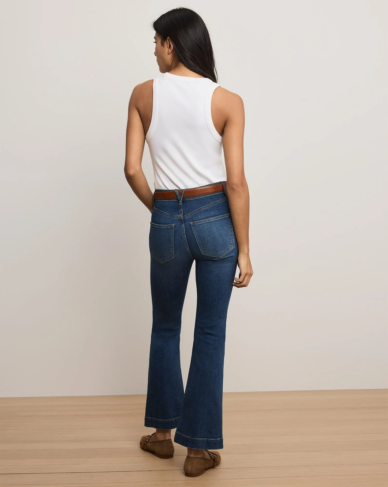 Jordyn Cropped Tank Top sold by Veronica Beard product image thumbnail 3