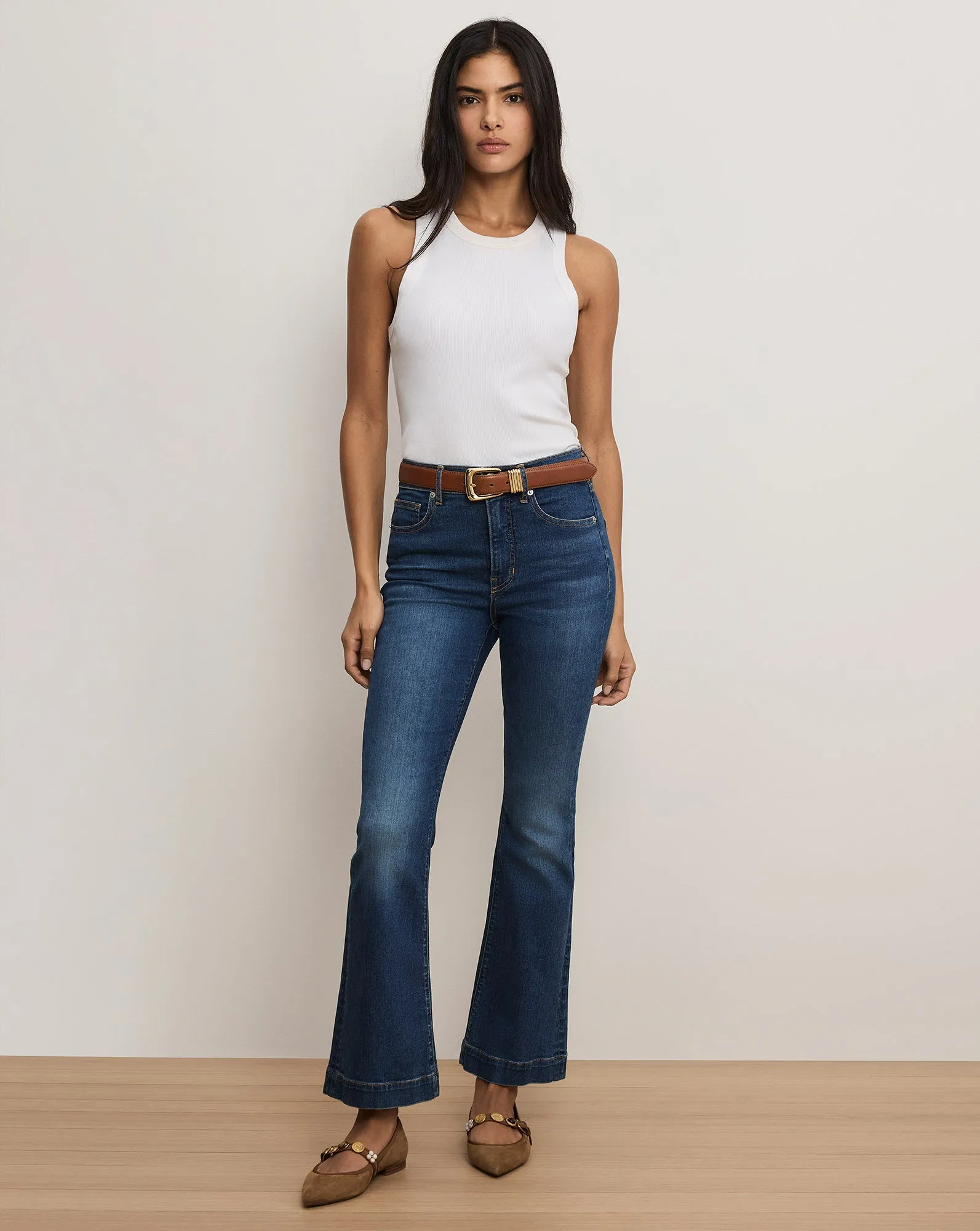 Jordyn Cropped Tank Top sold by Veronica Beard product image thumbnail 2