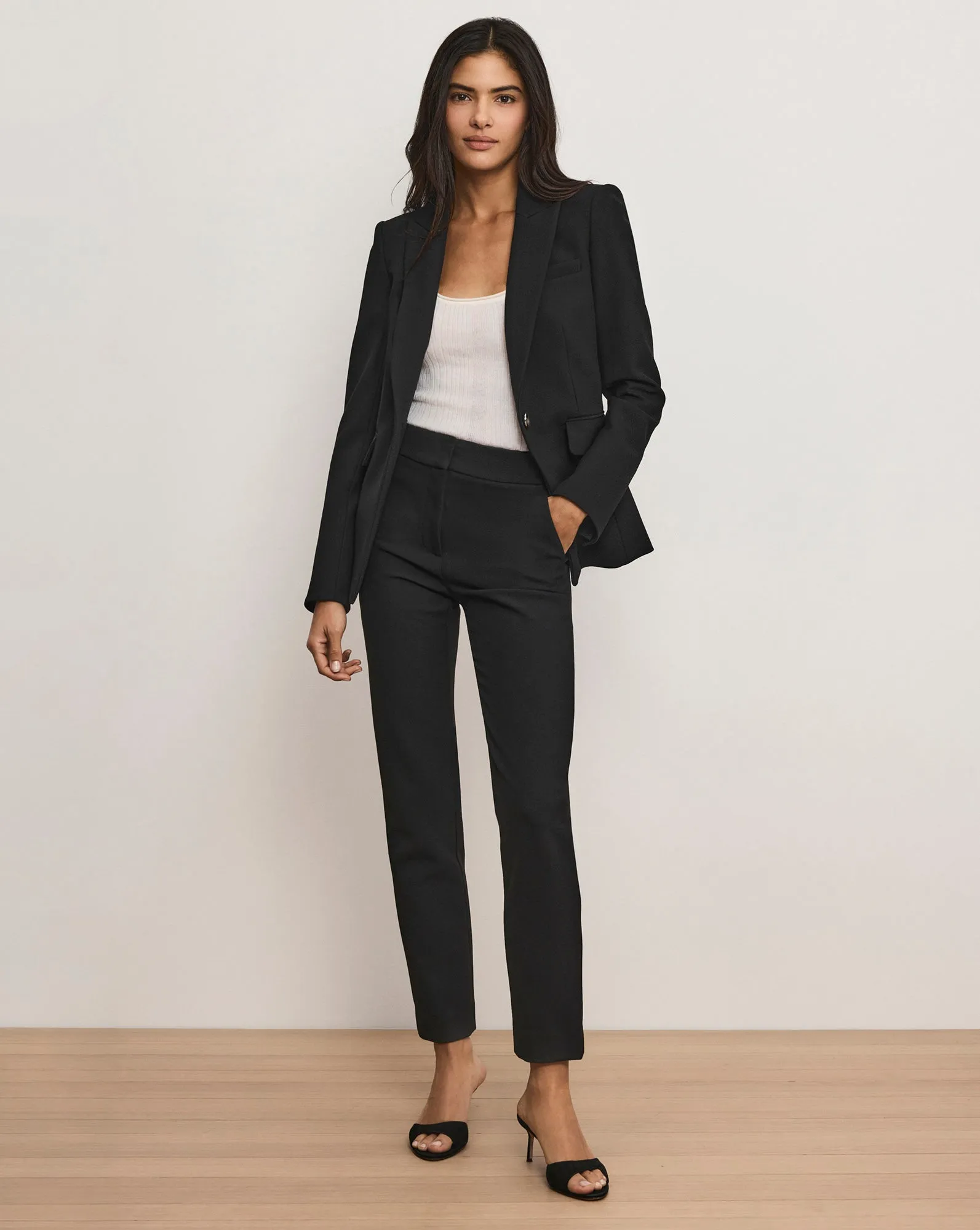 Renzo Clean Waistband Pant sold by Veronica Beard product image thumbnail 5