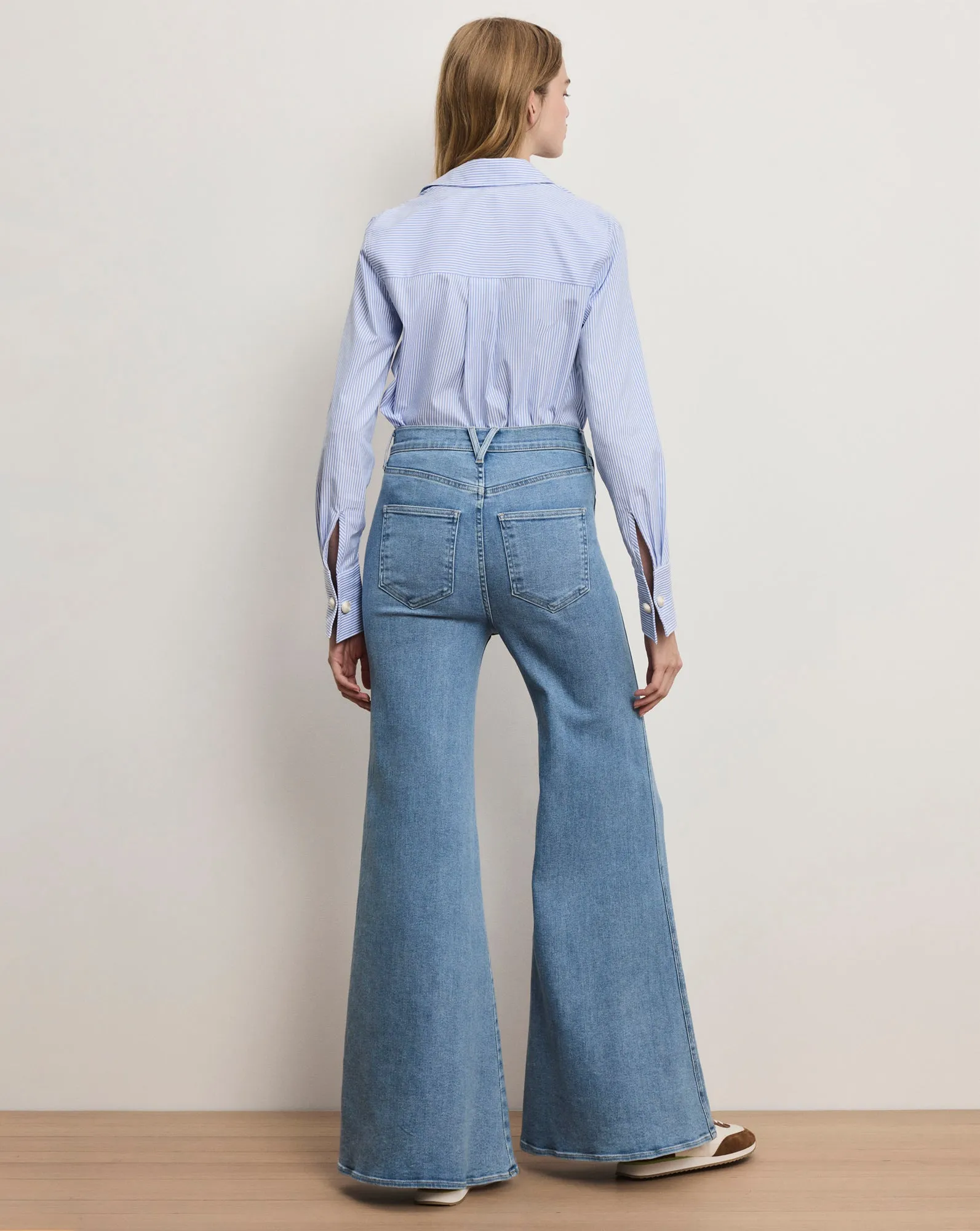 Jesse Ultra-Flare Jean sold by Veronica Beard product image thumbnail 5