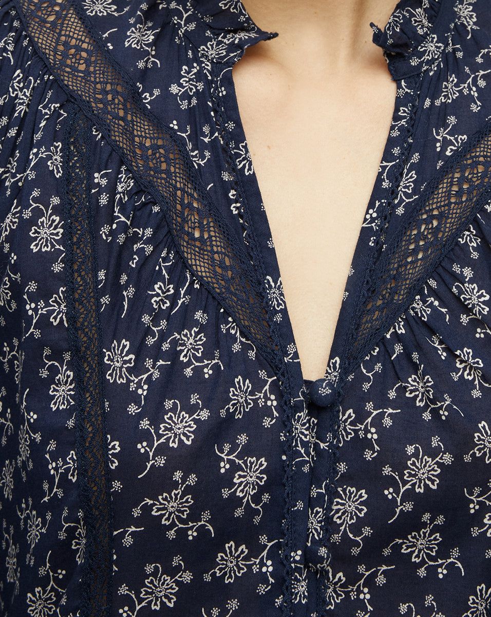 Nayari Cotton-Voile Dress sold by Veronica Beard product image thumbnail 3