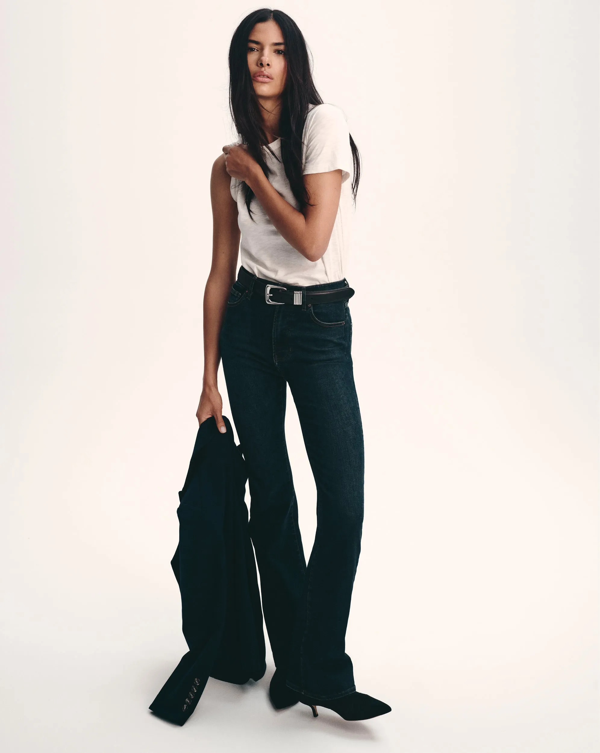 Carla Crewneck T-Shirt sold by Veronica Beard product image thumbnail 3