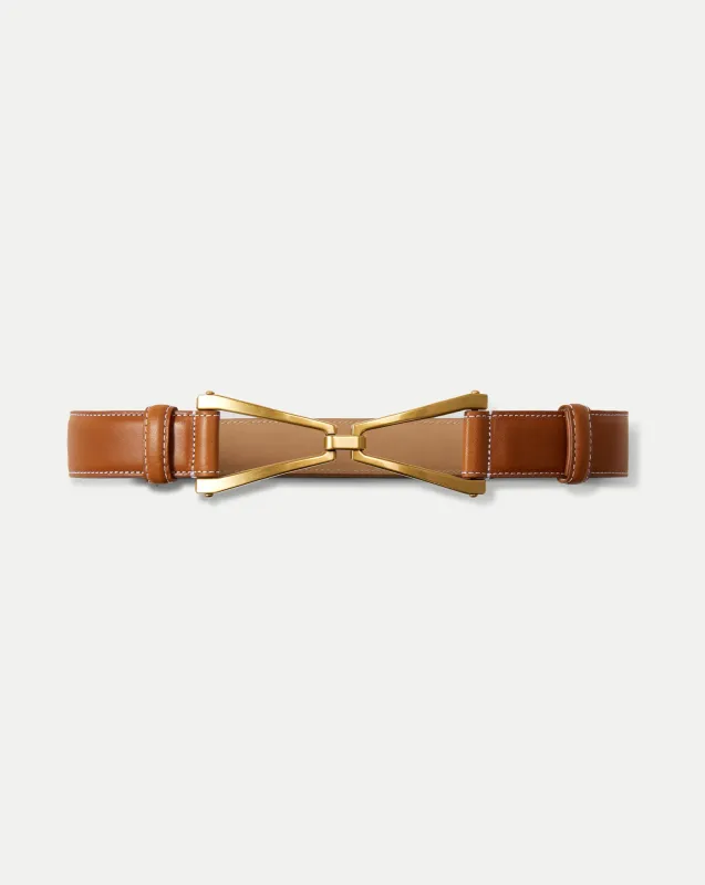 V Leather Belt sold by Veronica Beard