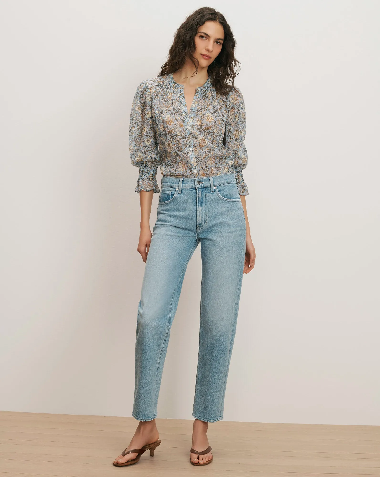 Ashlynn Floral Blouse sold by Veronica Beard product image thumbnail 2