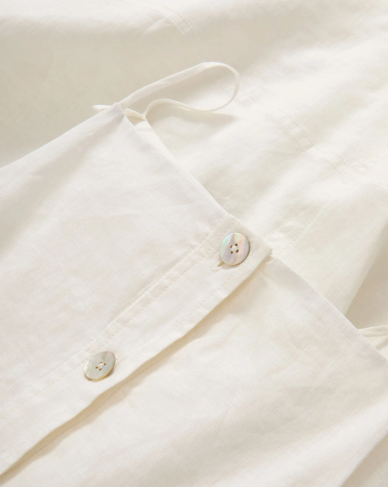 Georges Linen Midi Dress sold by Veronica Beard product image thumbnail 3