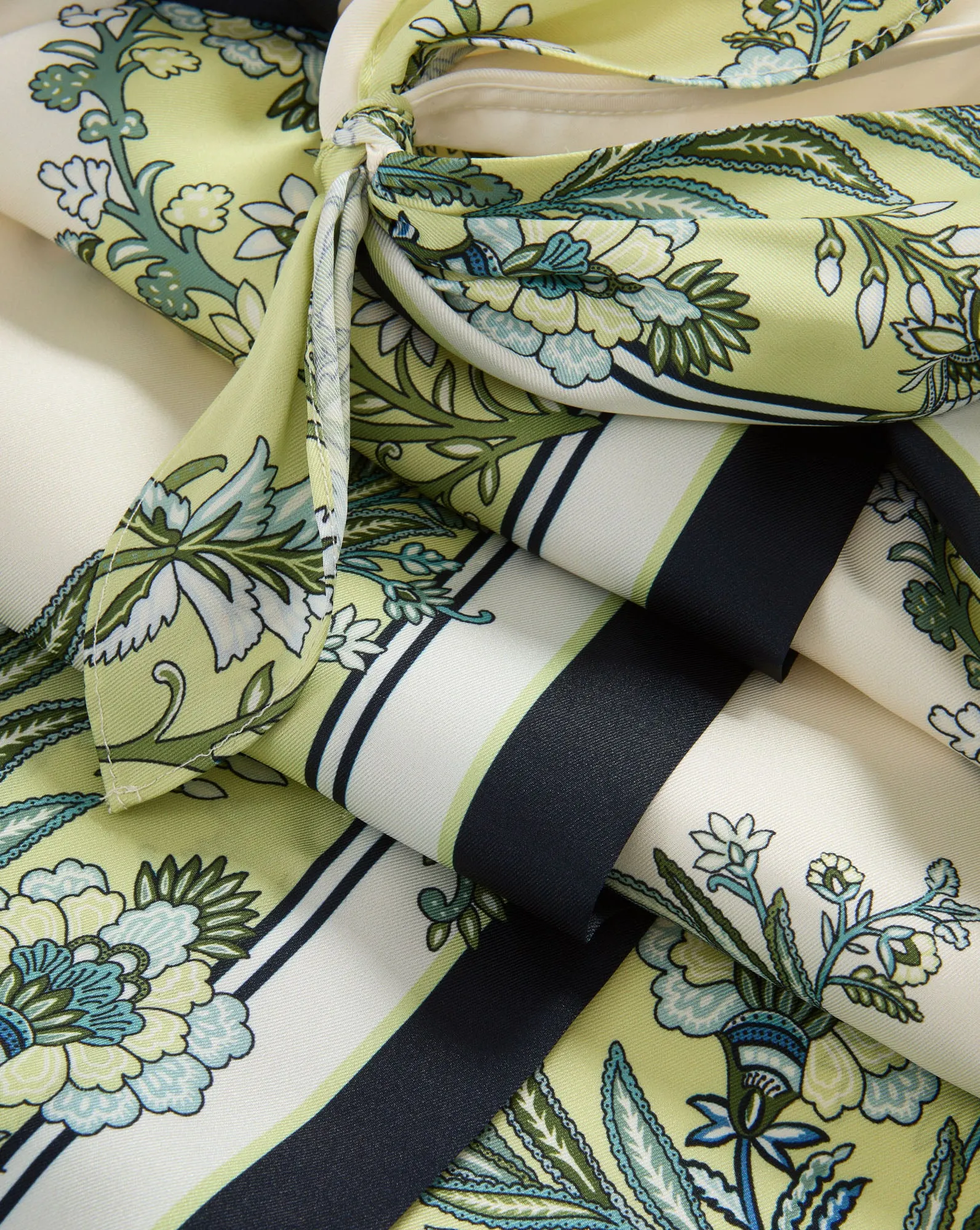 Kaliza Scarf-Print Midi Dress sold by Veronica Beard product image thumbnail 3