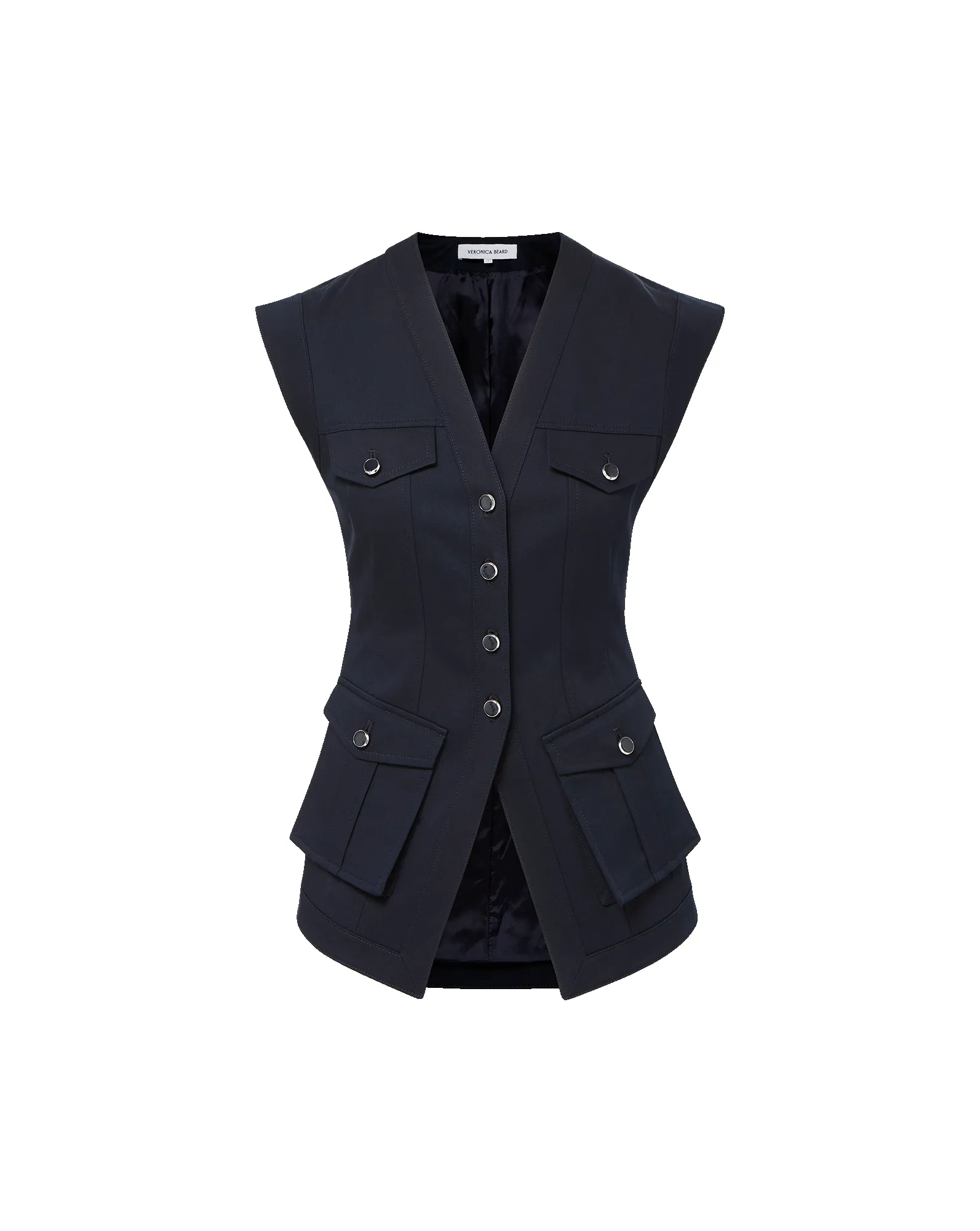 Pendle Tailored Vest sold by Veronica Beard product image thumbnail 5