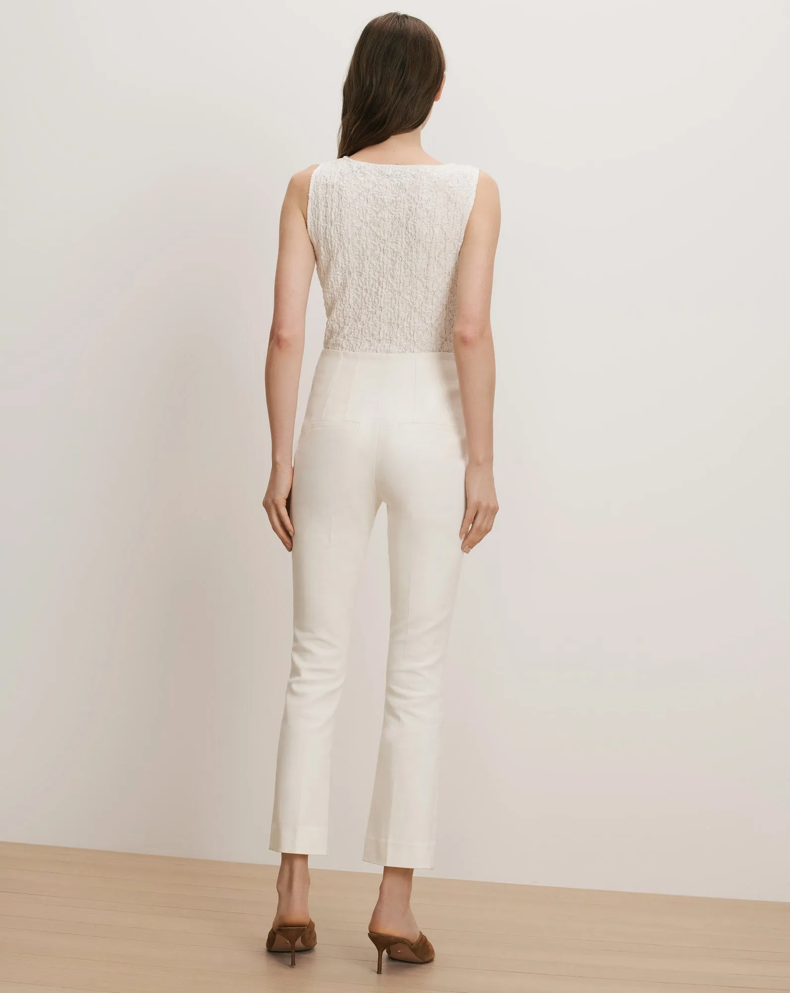 Selah Lace Tank Top sold by Veronica Beard product image thumbnail 4