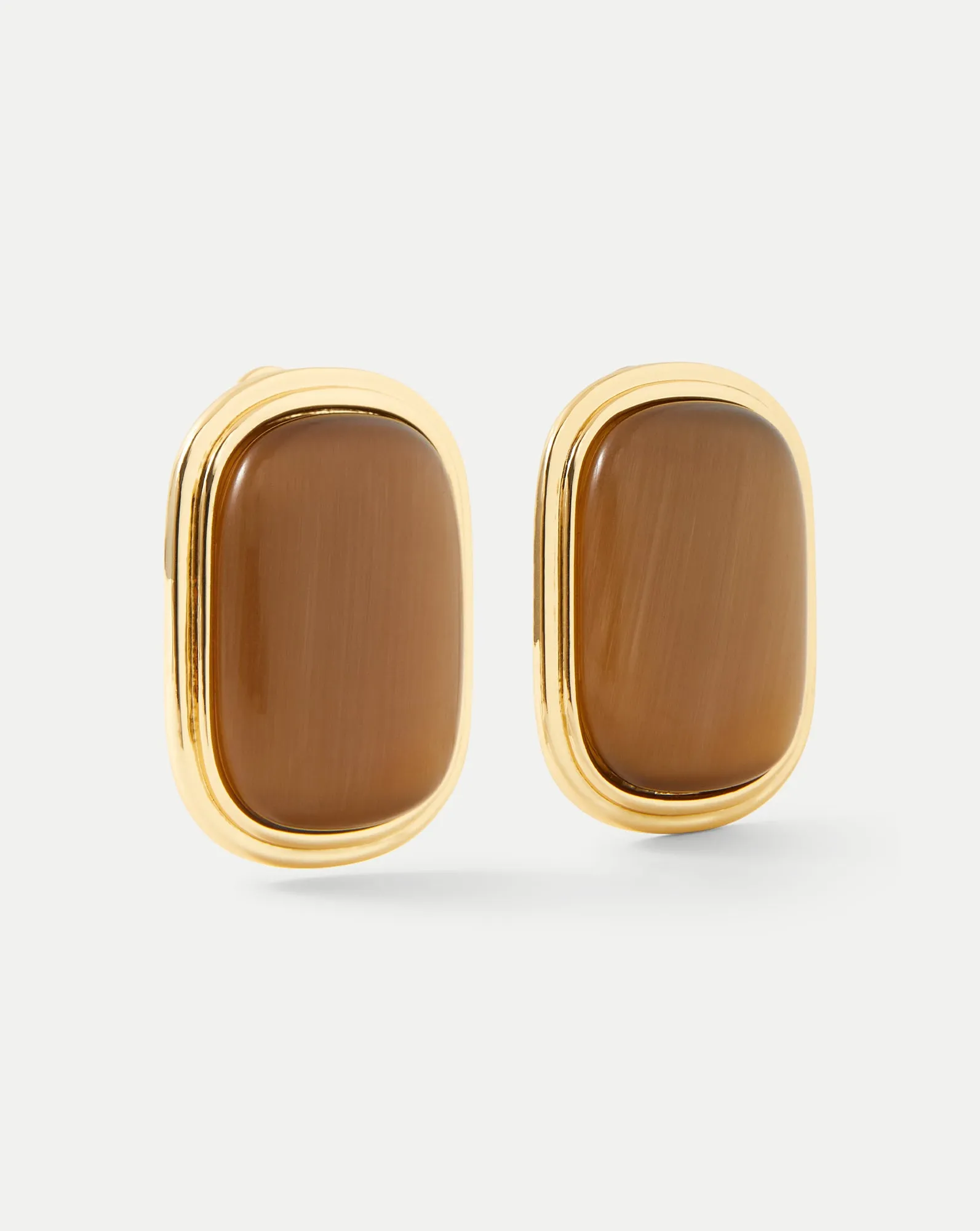 Cat’s Eye Stone Earring sold by Veronica Beard product image thumbnail 2