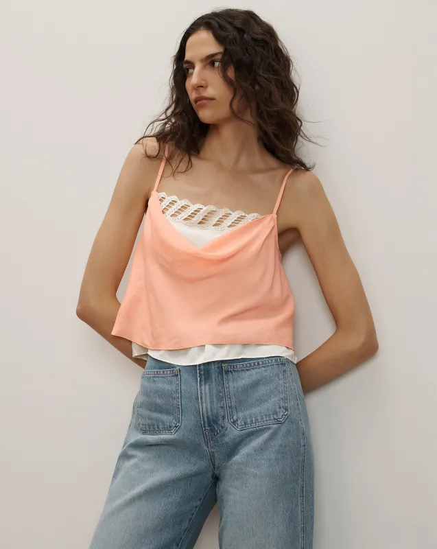 Lumora Layered Camisole made by Veronica Beard