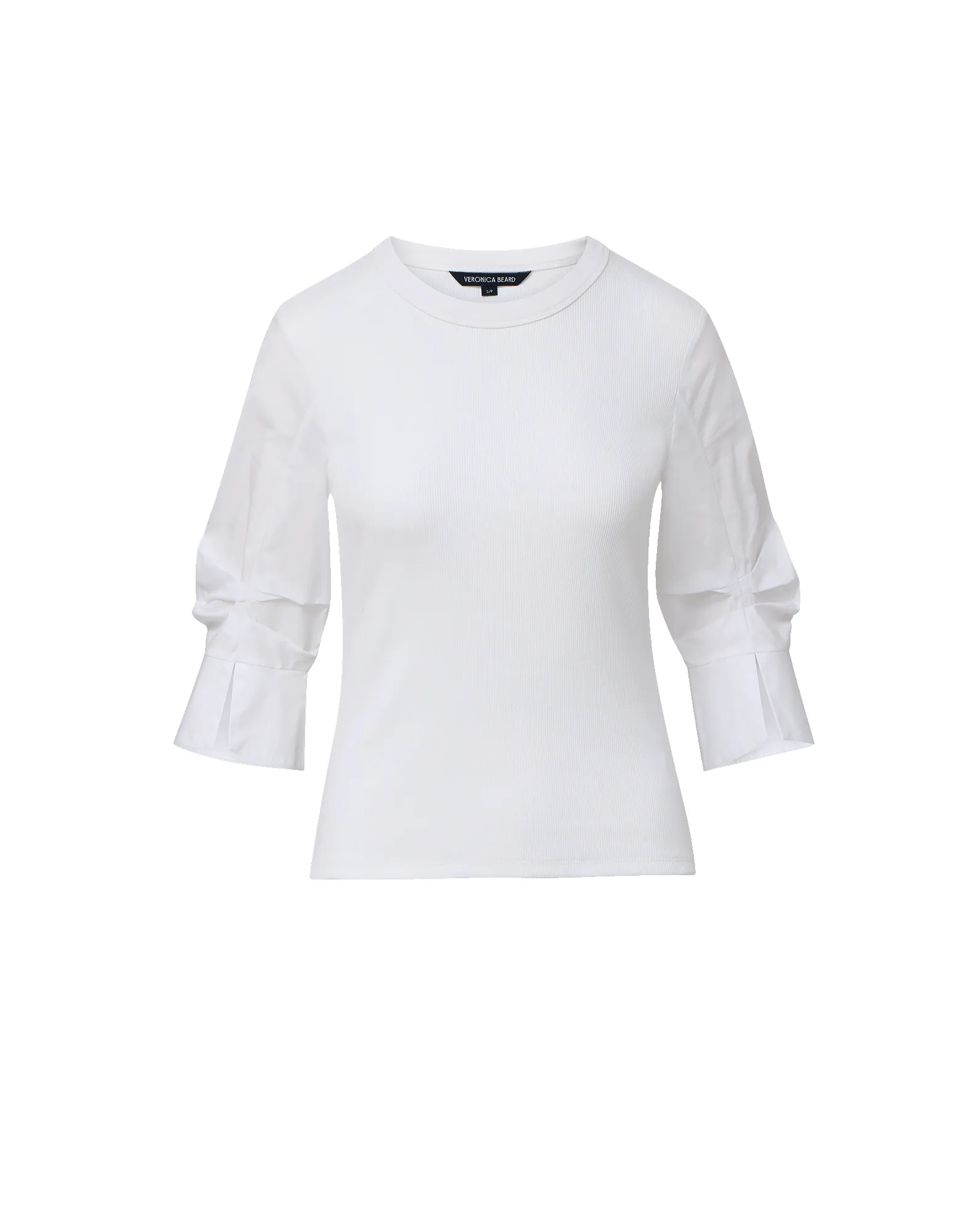 Junia Mixed-Media T-Shirt sold by Veronica Beard product image thumbnail 5