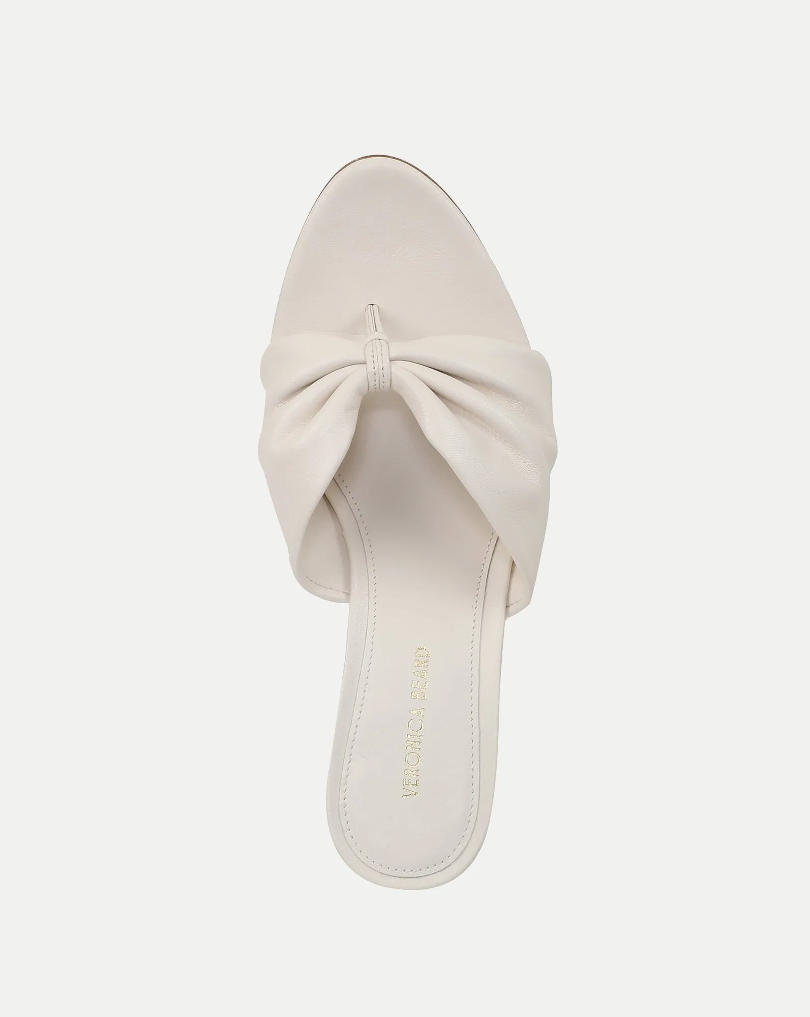 Tullia Leather Mid-Heel Sandal sold by Veronica Beard product image thumbnail 3