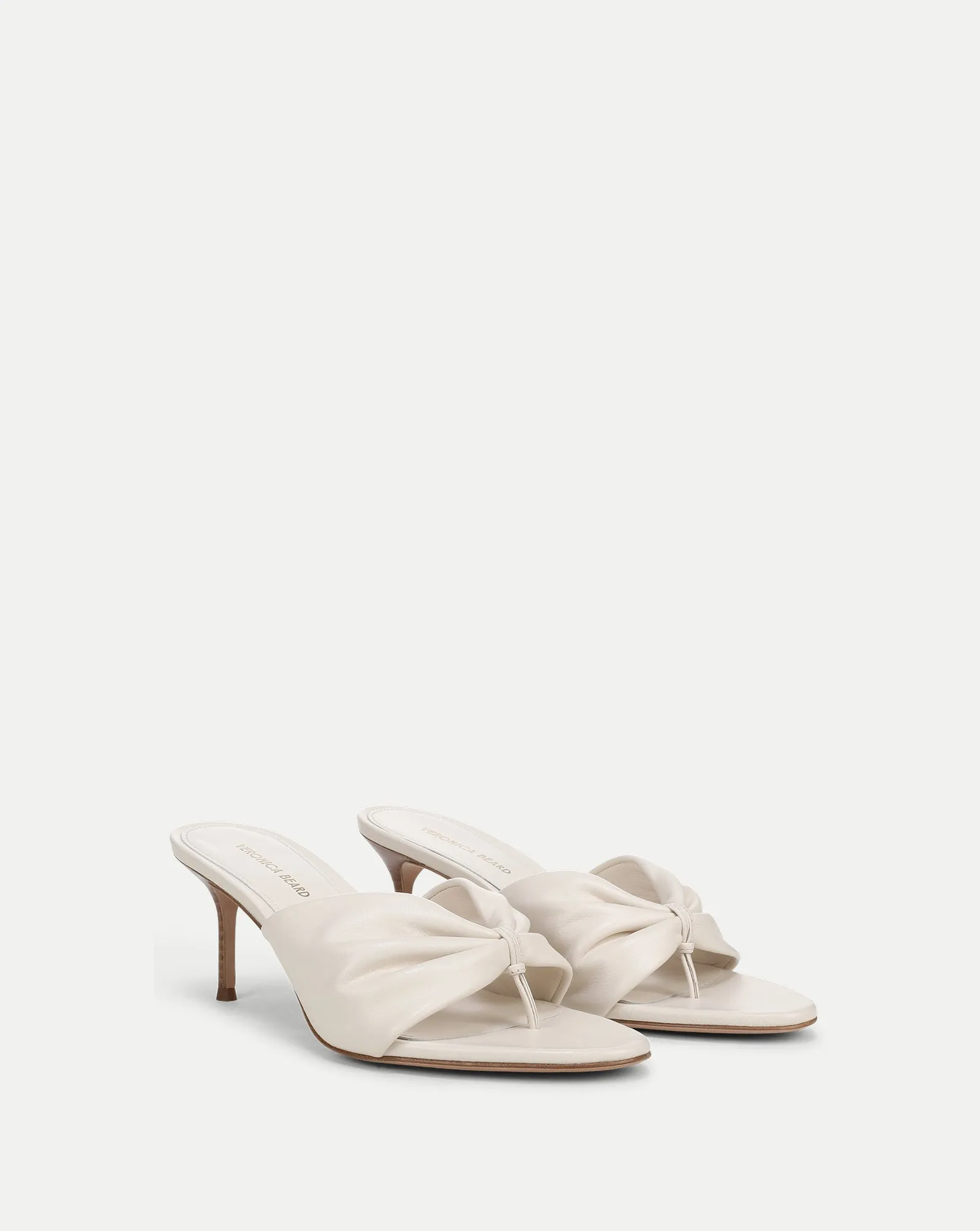 Tullia Leather Mid-Heel Sandal sold by Veronica Beard product image thumbnail 2