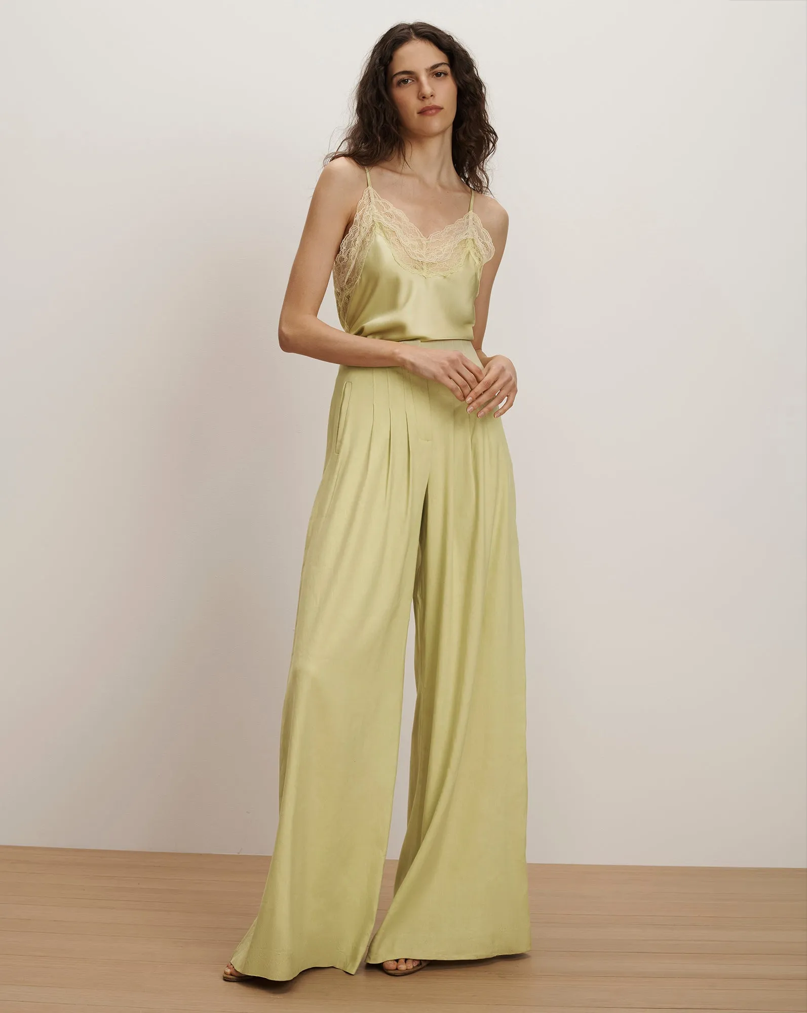 Hoyt Wide-Leg Pant sold by Veronica Beard