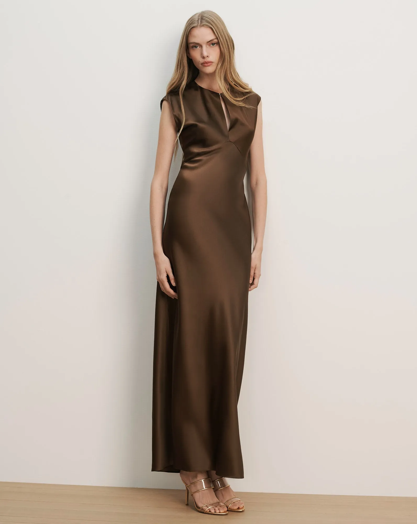 Nelzy Silk Maxi Dress sold by Veronica Beard