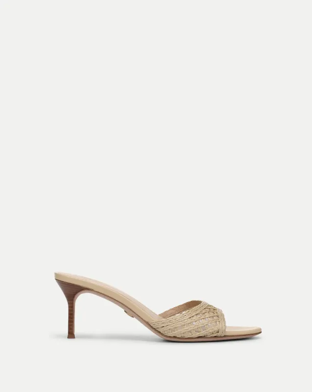 Tia Raffia Sandal sold by Veronica Beard