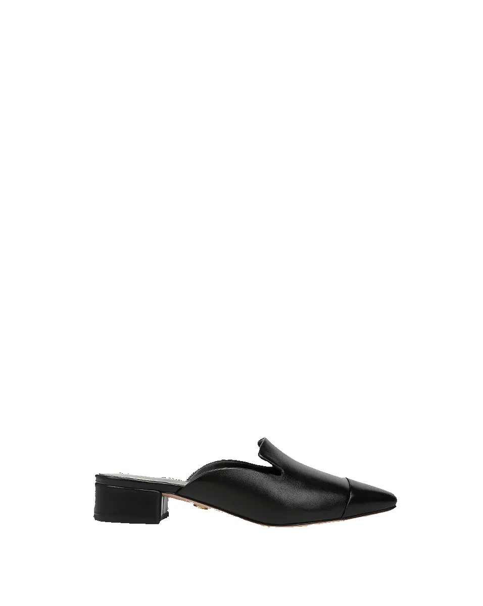 Cecile Leather Cap-Toe Mule sold by Veronica Beard product image thumbnail 5