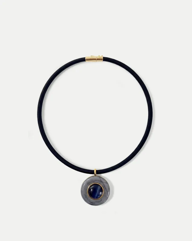 Round Doublet Pendant Necklace sold by Veronica Beard