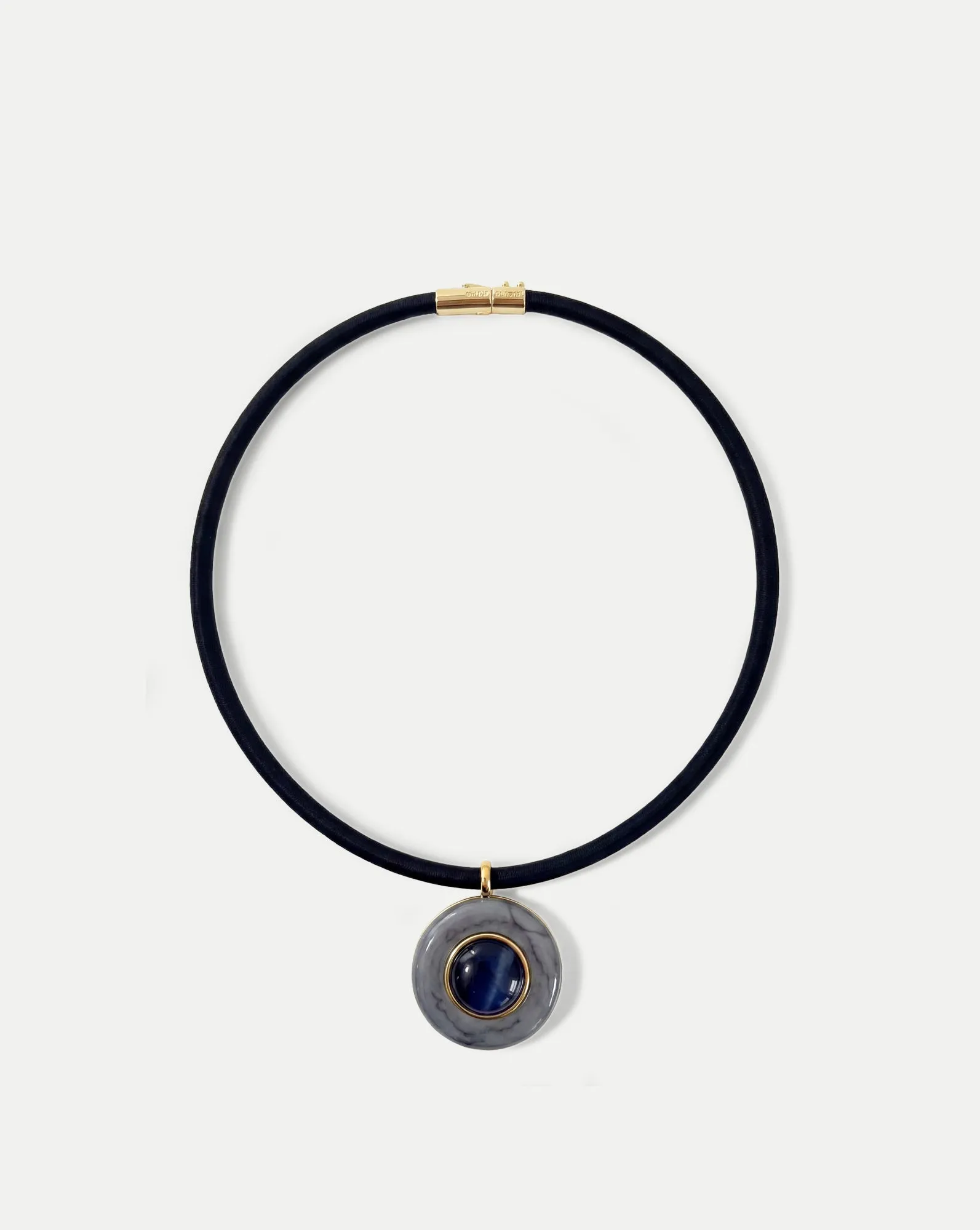 Round Doublet Pendant Necklace sold by Veronica Beard