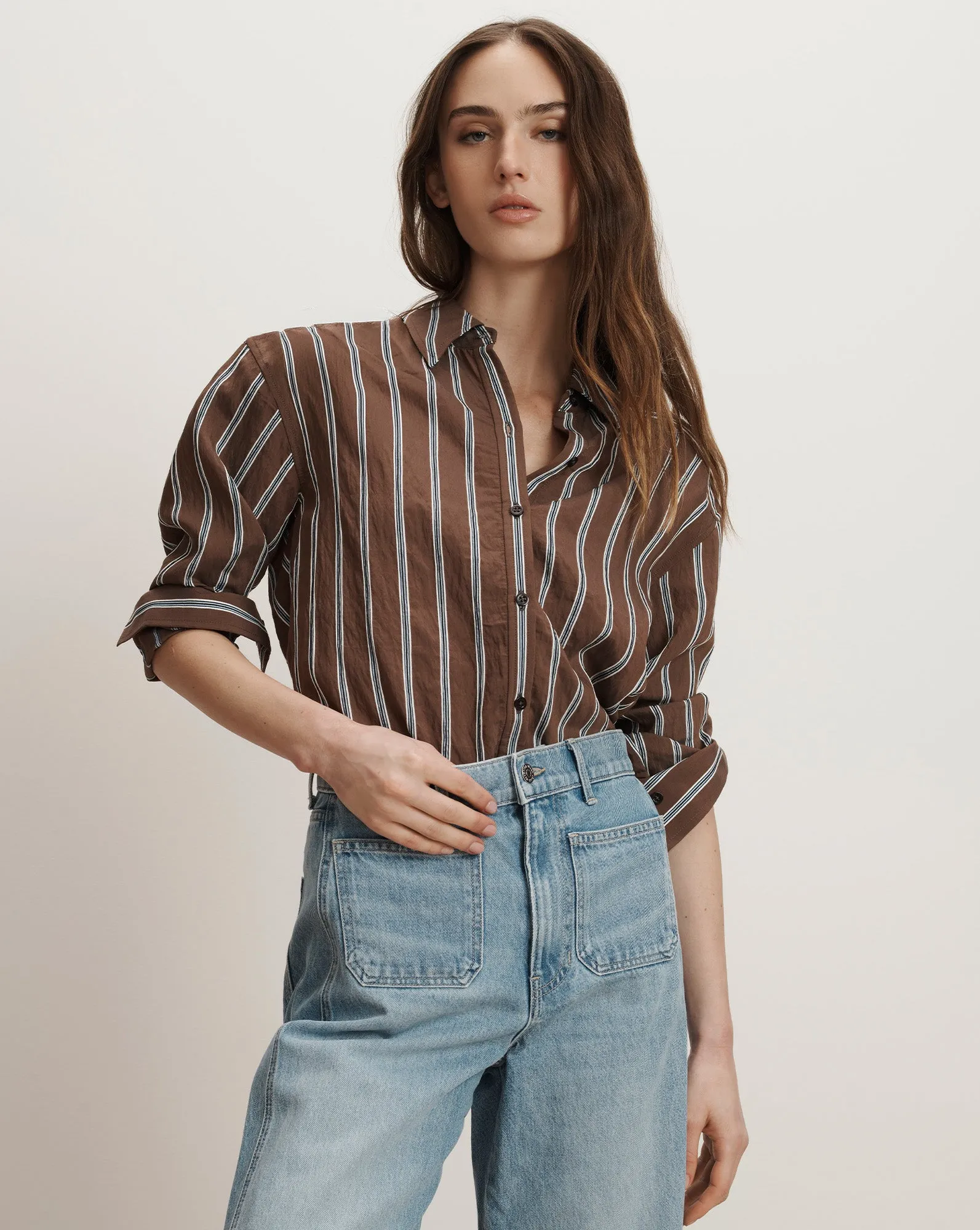 Lloyd Button-Down Shirt sold by Veronica Beard