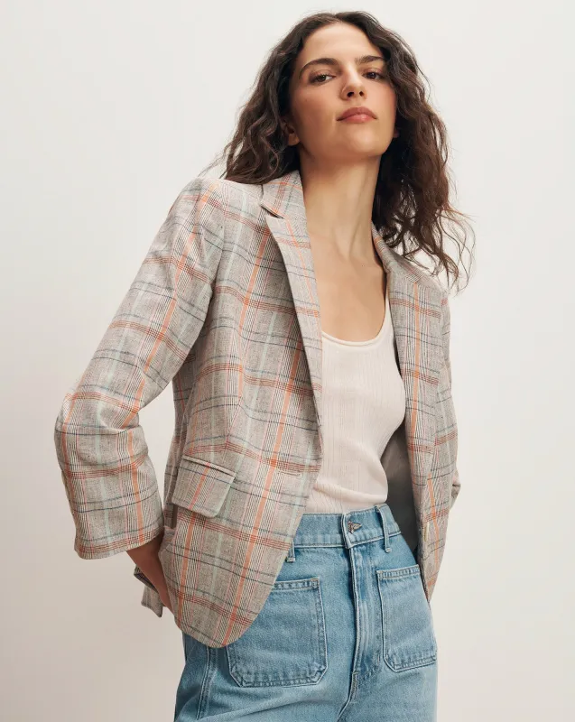 Schoolboy Plaid Dickey Jacket made by Veronica Beard