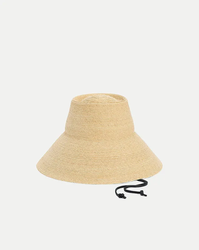 Suni Raffia Bucket Hat made by Veronica Beard