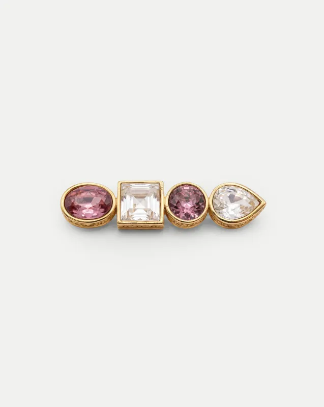 Vintage Crystal Brooch made by Veronica Beard
