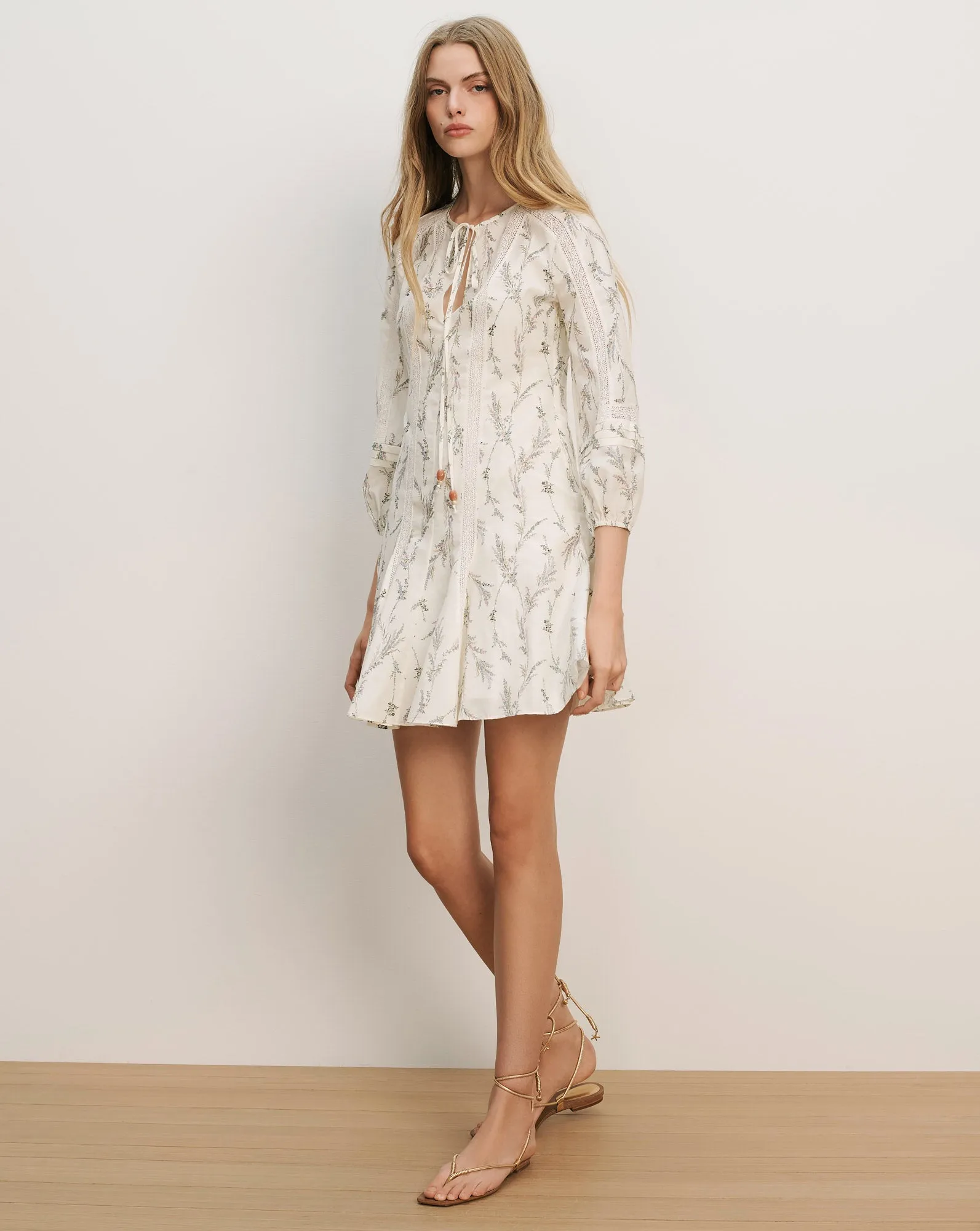 Ollian Floral Mini Dress sold by Veronica Beard product image thumbnail 2