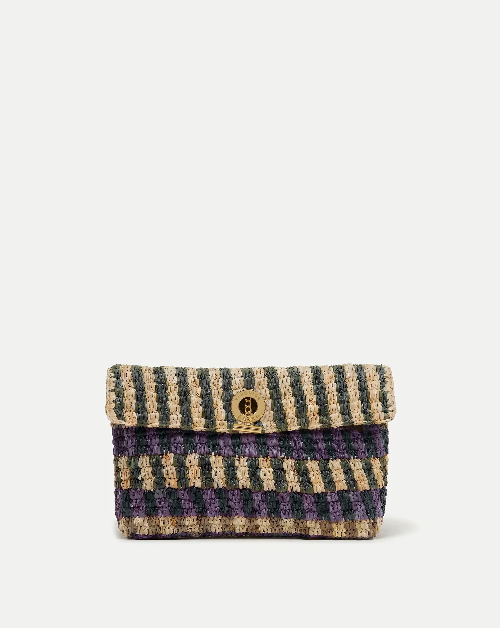 Raffia Anchor Clutch sold by Veronica Beard