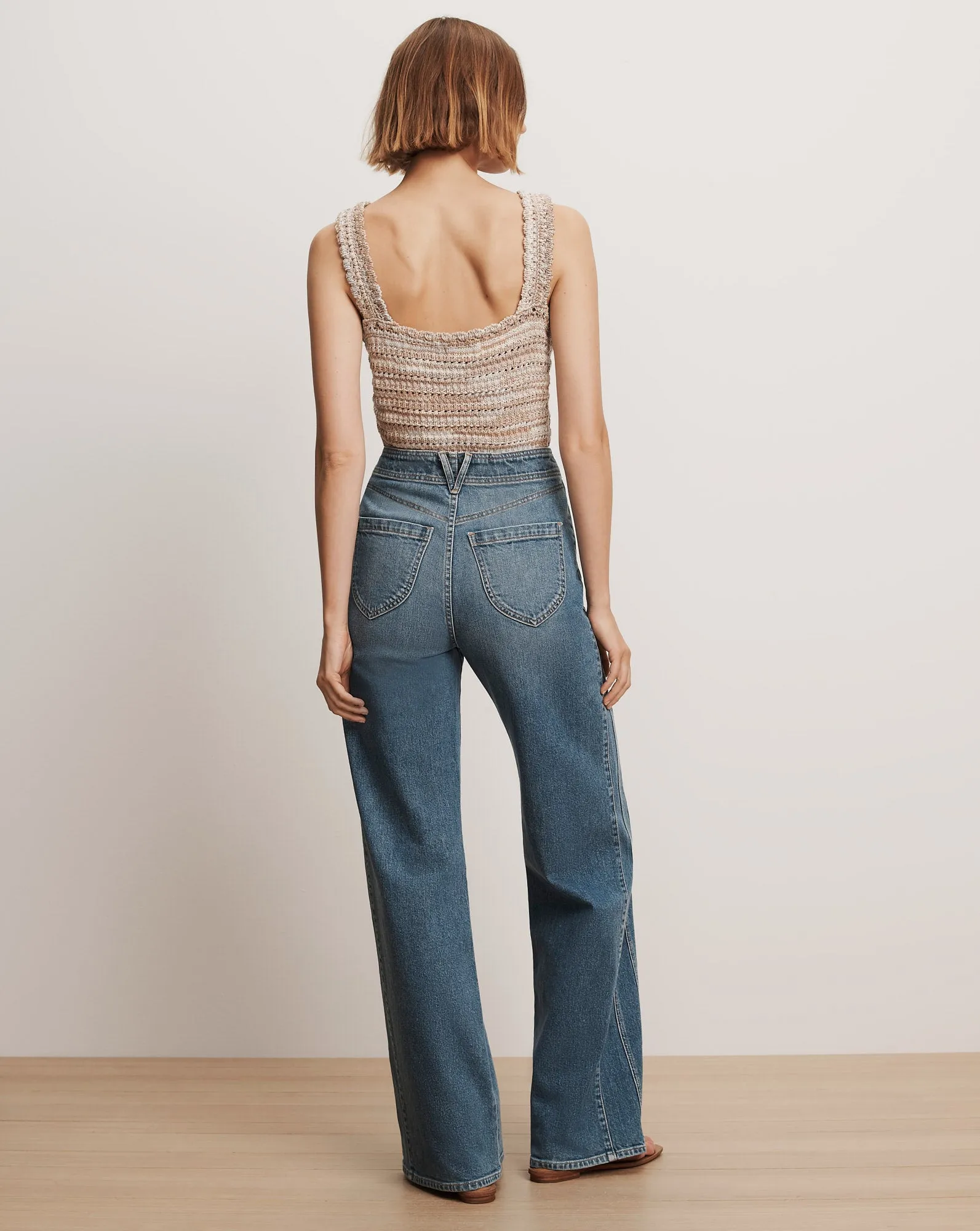 Taylor Godet Wide-Leg Jean sold by Veronica Beard product image thumbnail 4