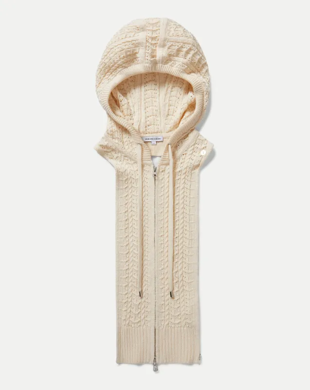 Wickham Knit Hoodie Dickey made by Veronica Beard