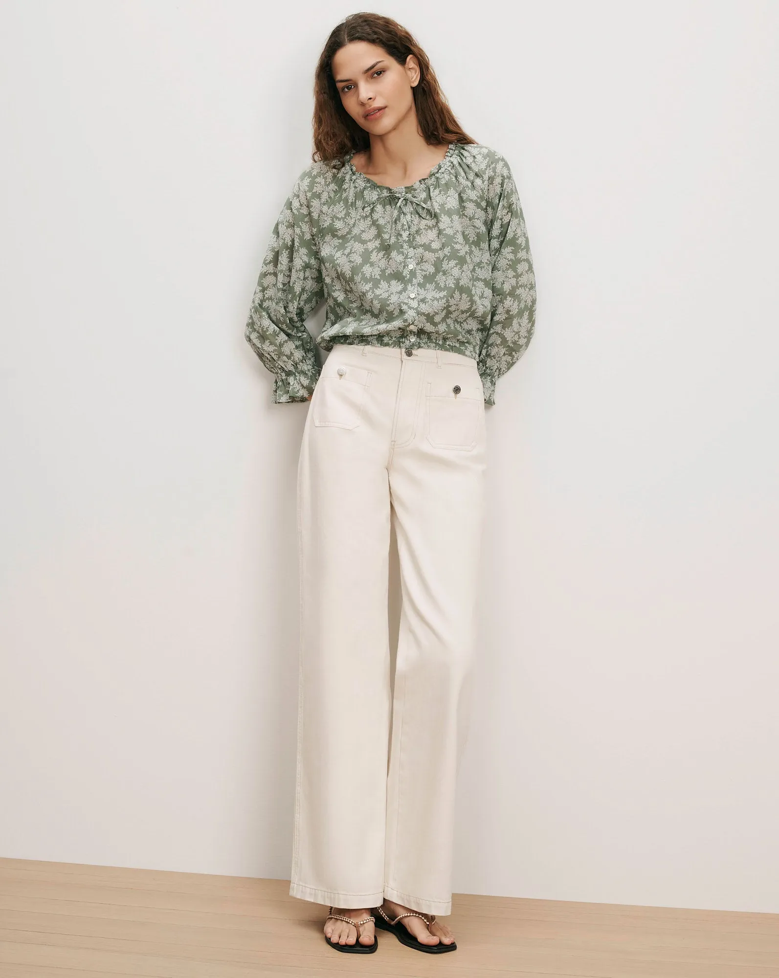 Williamsen Floral Blouse sold by Veronica Beard product image thumbnail 2