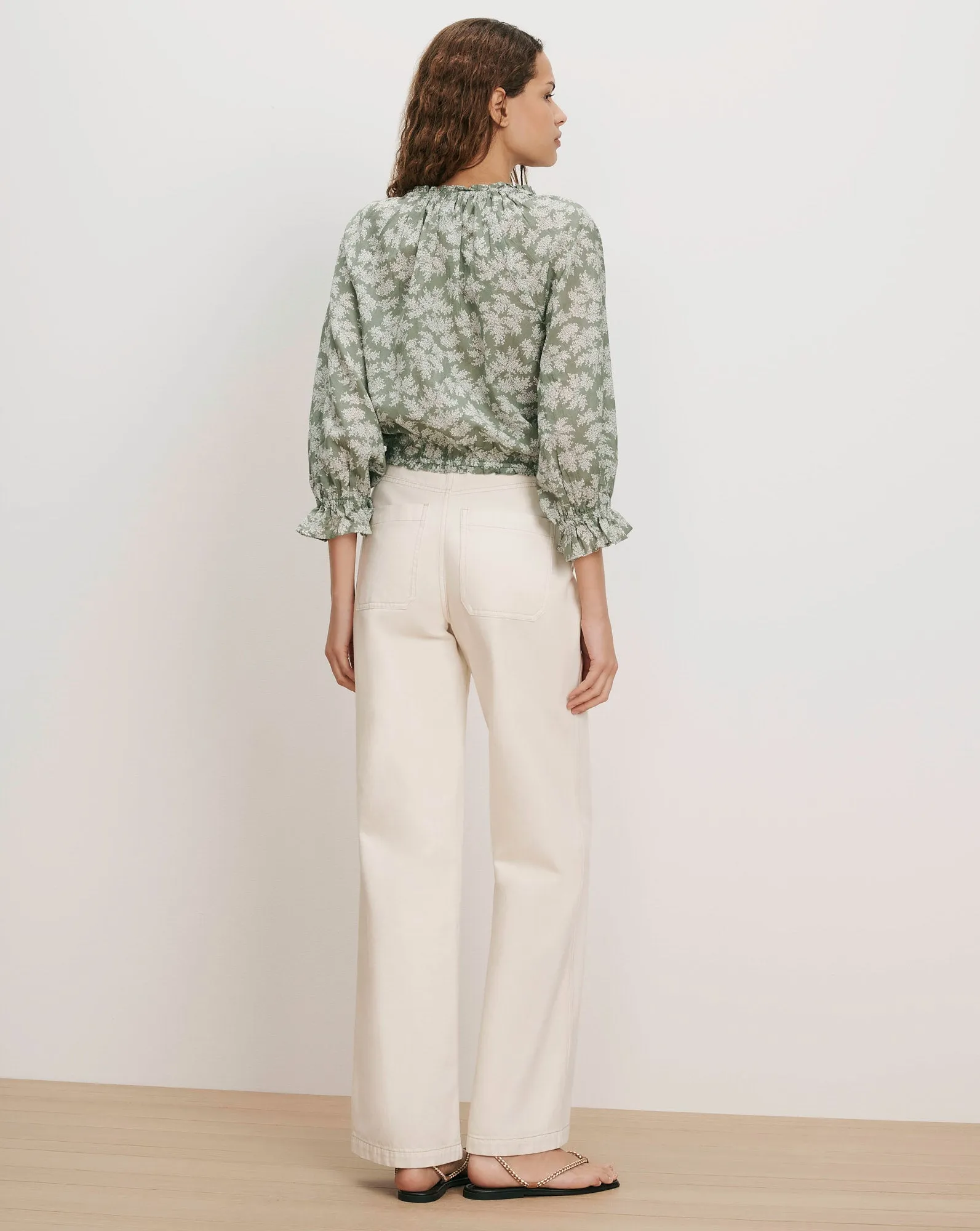 Williamsen Floral Blouse sold by Veronica Beard product image thumbnail 3