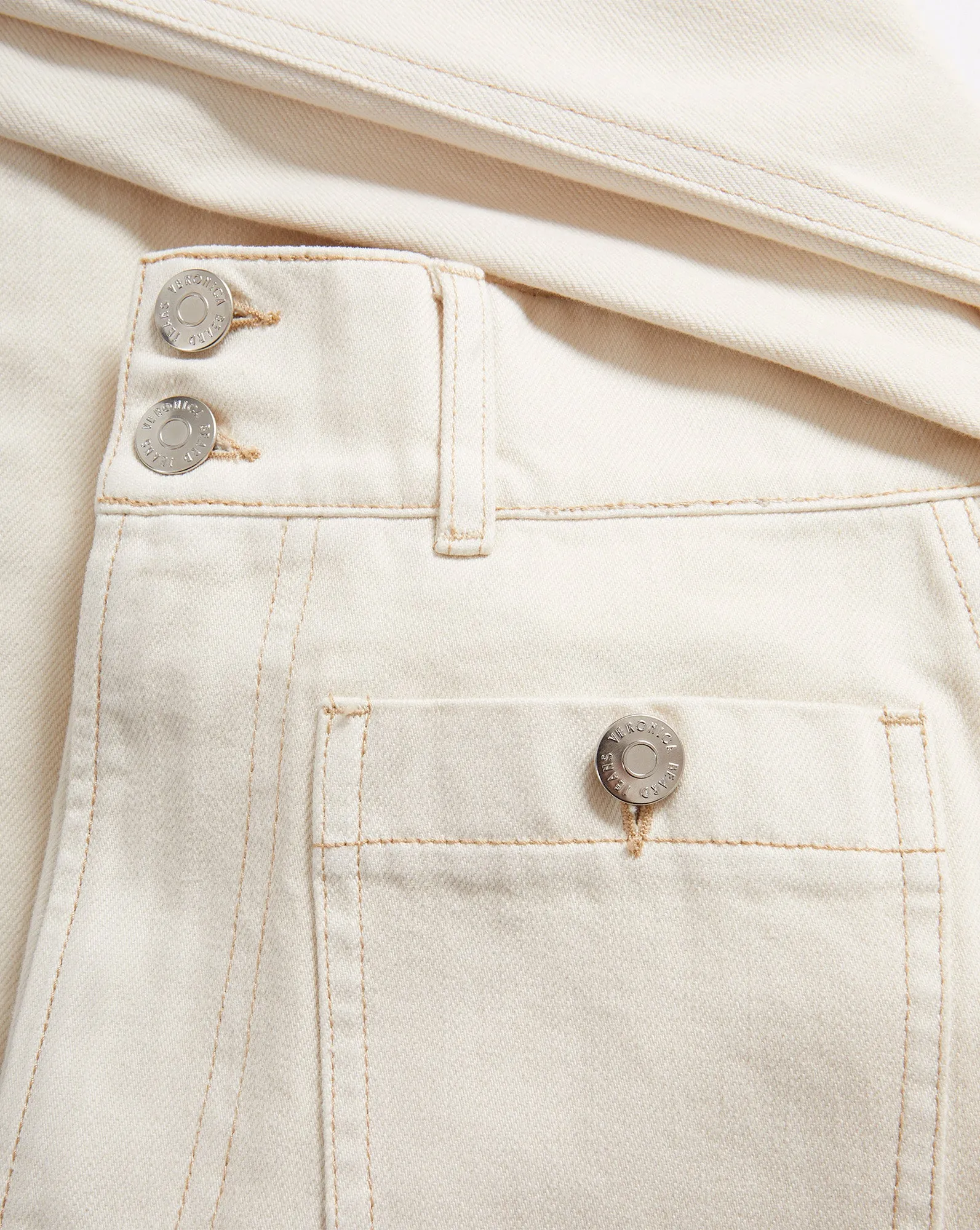 Taylor Patch-Pocket Wide-Leg Jean sold by Veronica Beard product image thumbnail 4