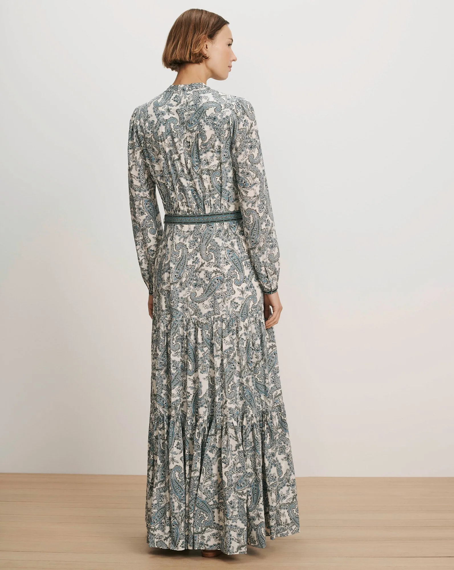 Sama Paisley Maxi Dress sold by Veronica Beard product image thumbnail 3