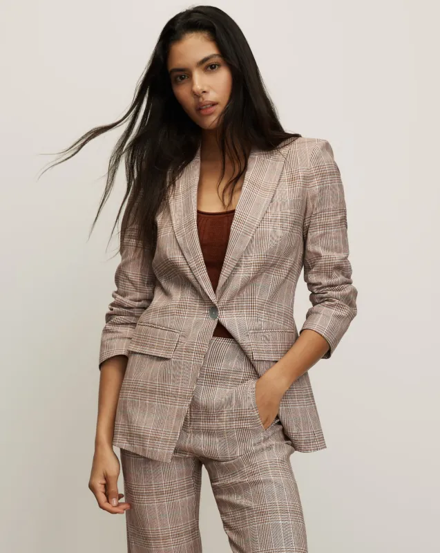 Clayton Plaid Dickey Jacket made by Veronica Beard