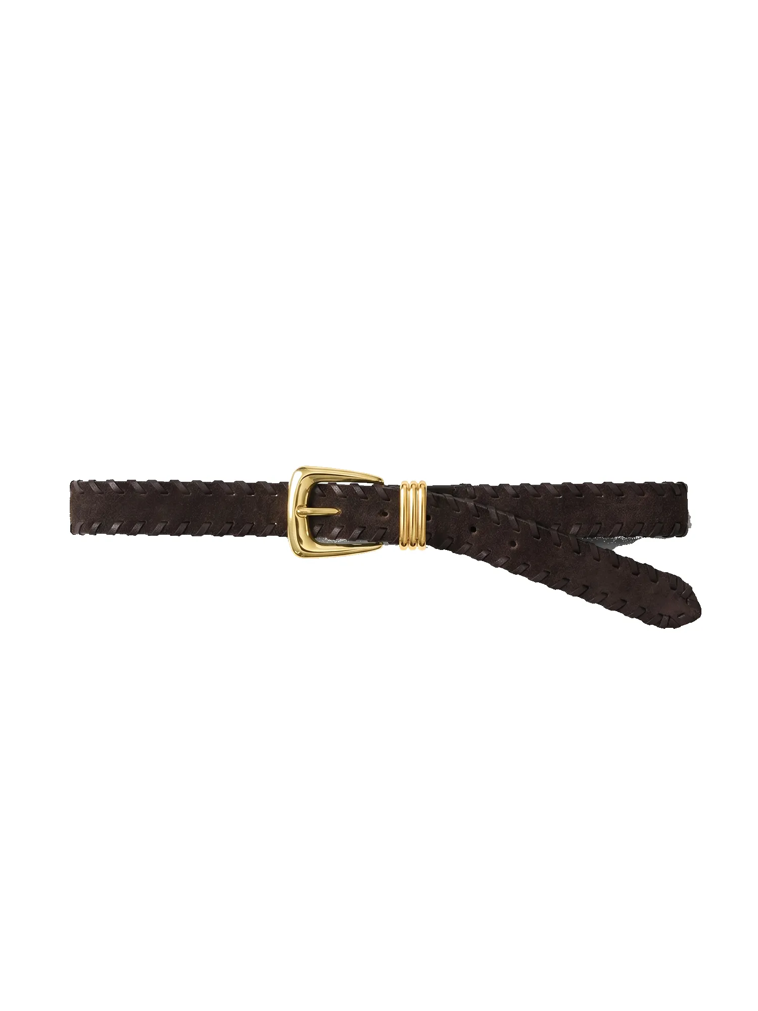 Arch Suede Whipstitch Belt sold by Veronica Beard product image thumbnail 4