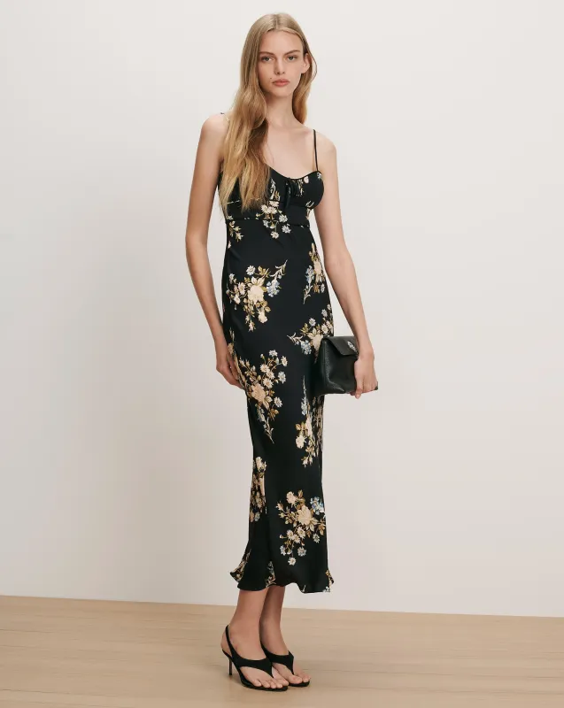 Kieren Floral Slip Dress made by Veronica Beard