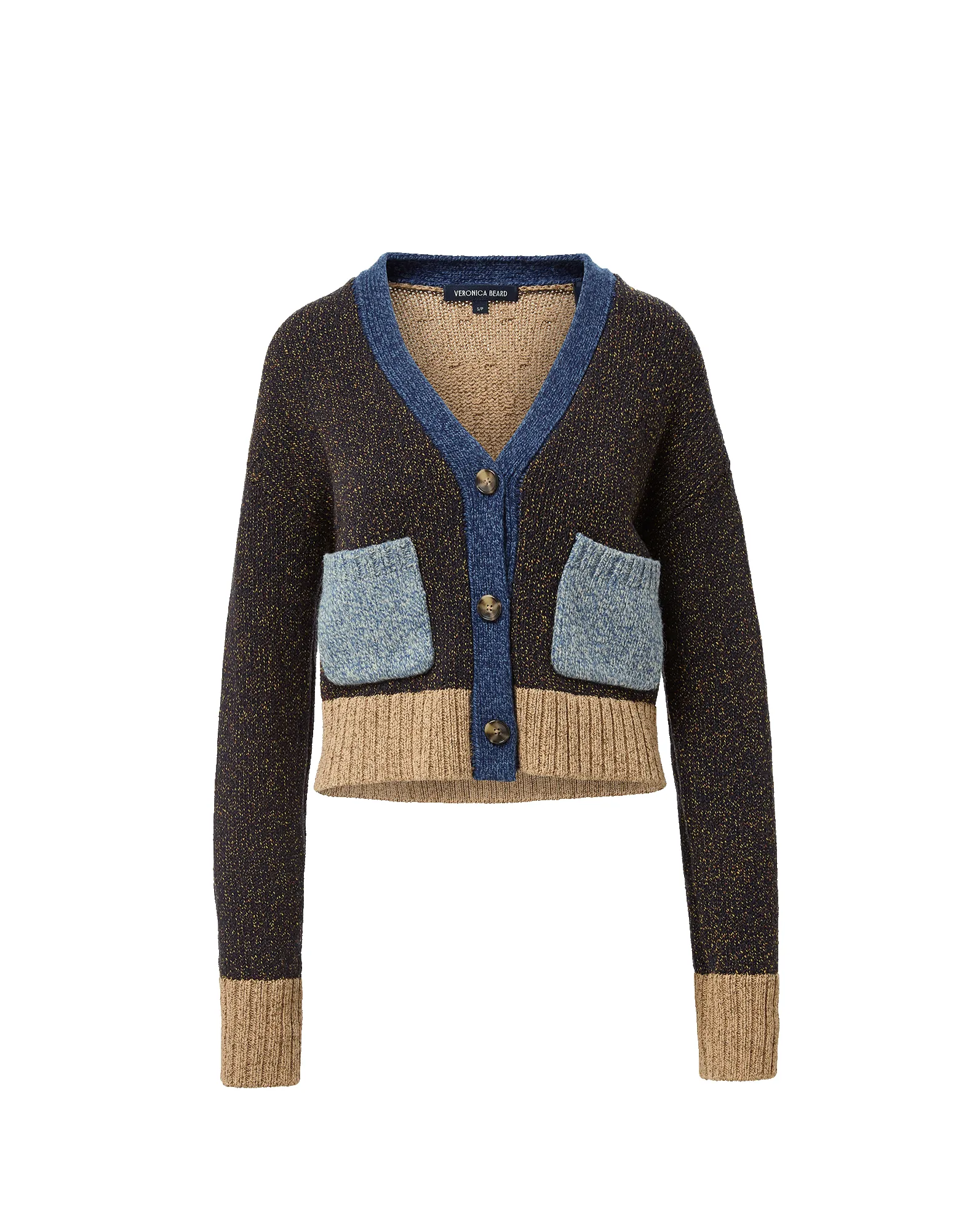 Josiane Color-Block Cardigan sold by Veronica Beard product image thumbnail 5