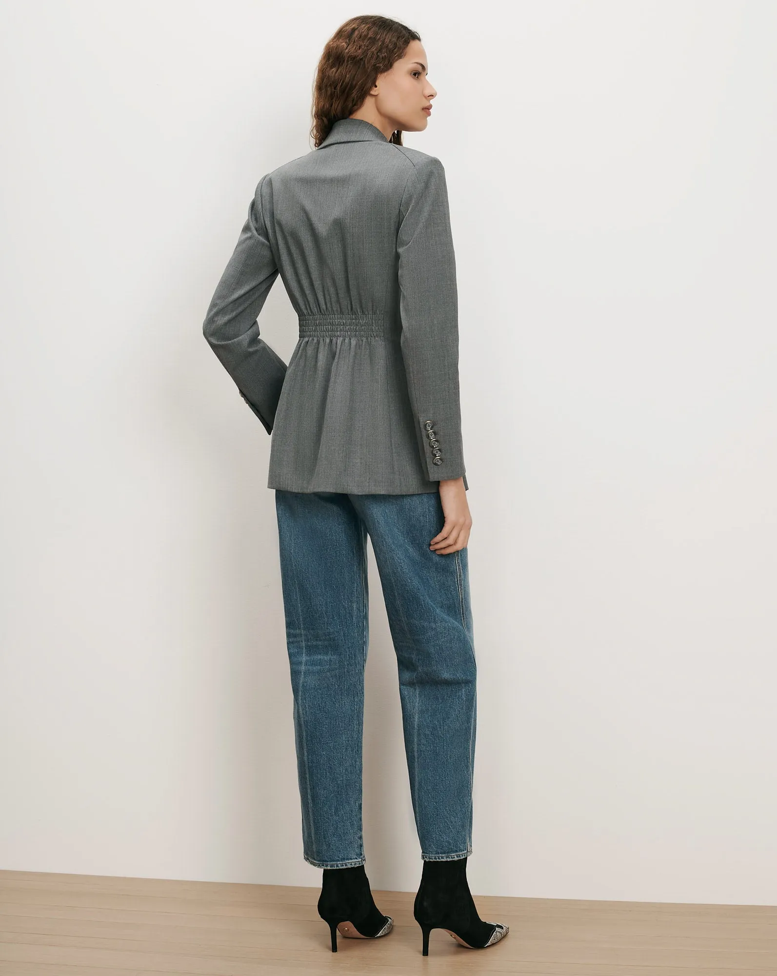 Falco Wool Dickey Jacket sold by Veronica Beard product image thumbnail 4