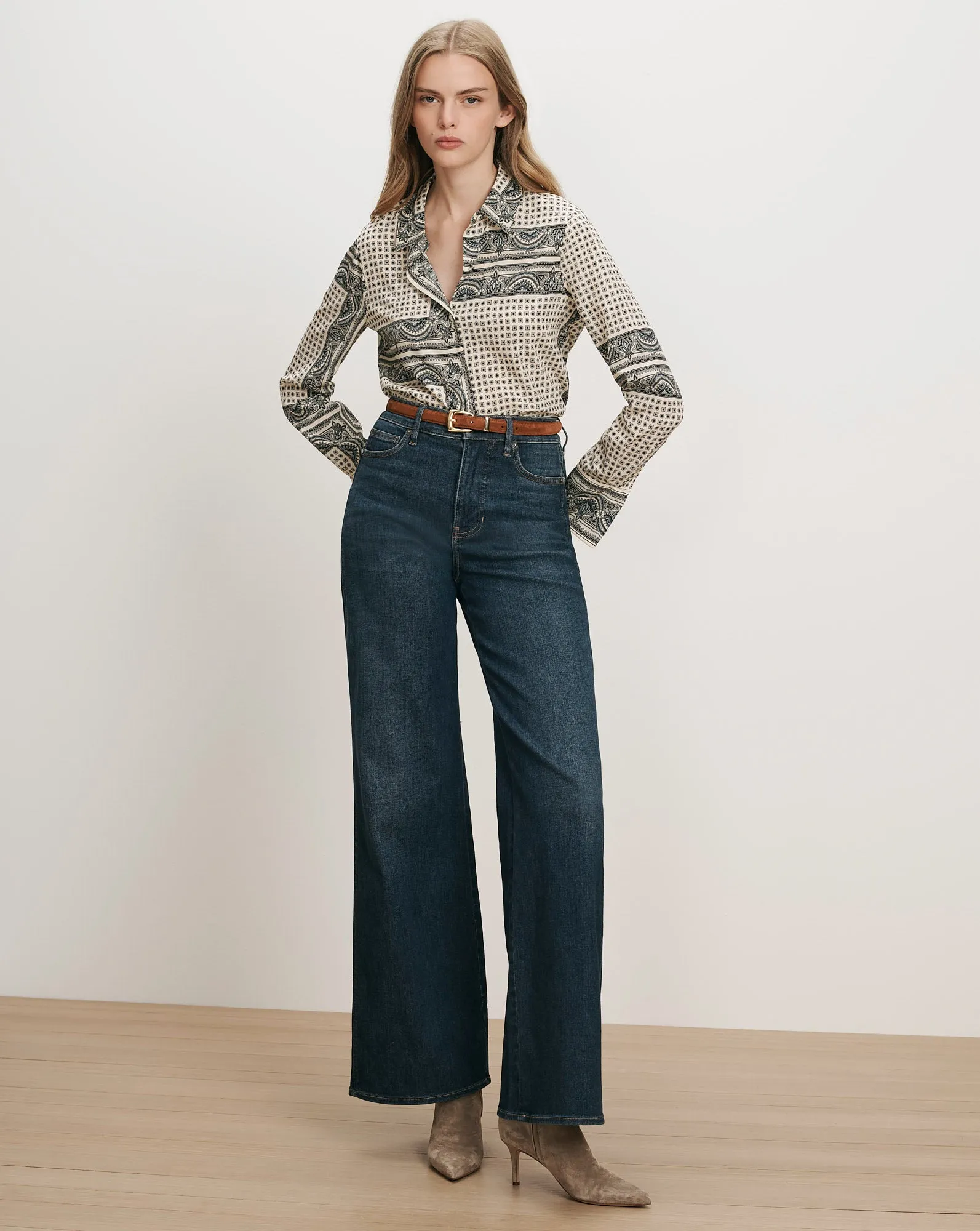 Monique Button-Down Blouse sold by Veronica Beard product image thumbnail 2