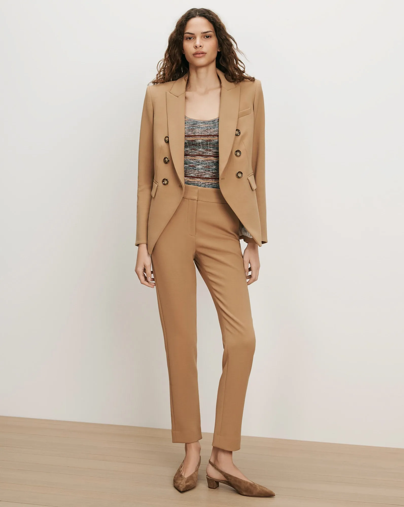 Renzo Clean Waistband Pant sold by Veronica Beard product image thumbnail 4