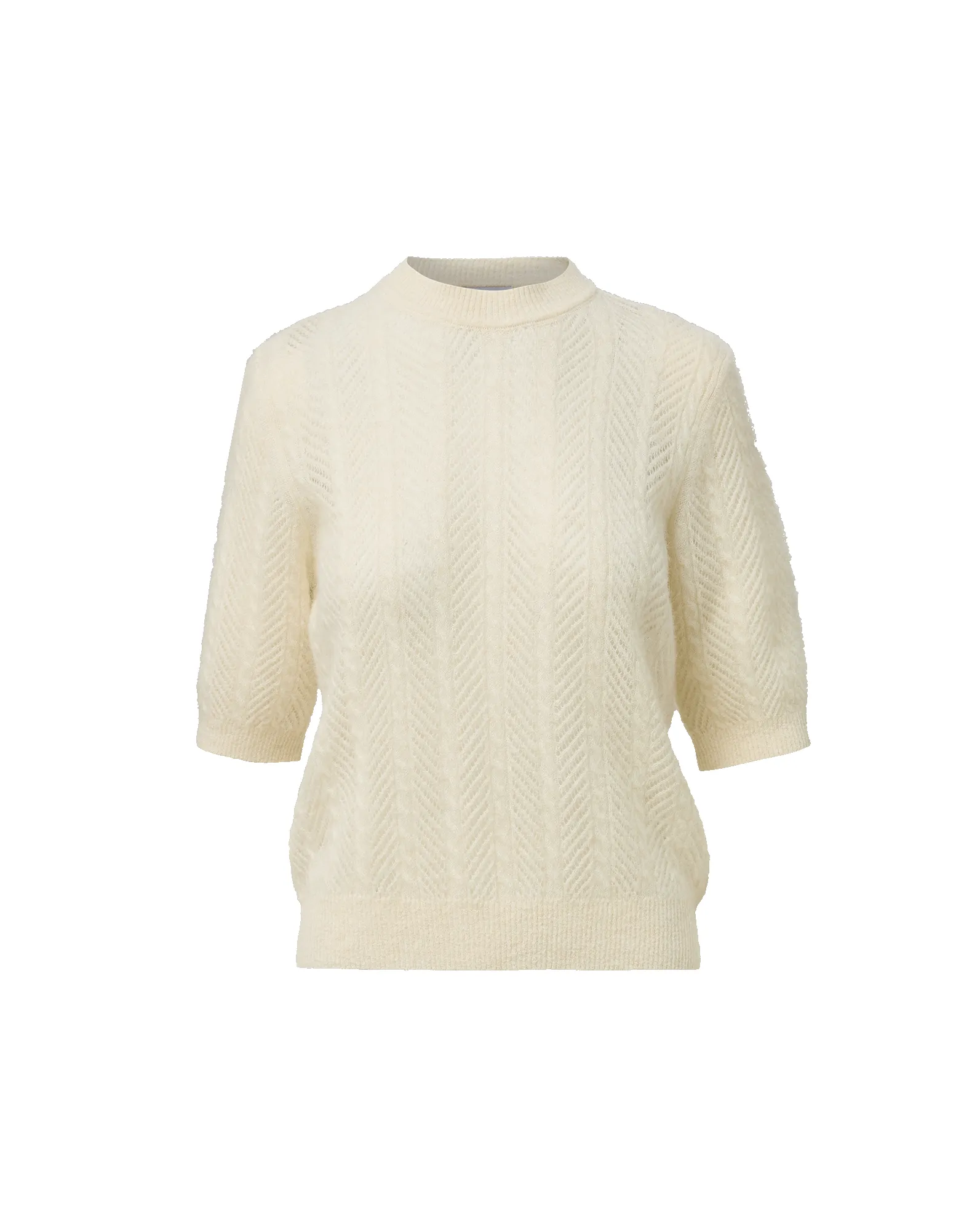 Shana Pointelle Sweater sold by Veronica Beard product image thumbnail 5
