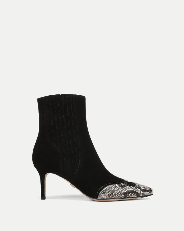 Lisa Western Mid-Heel Ankle-Boot made by Veronica Beard