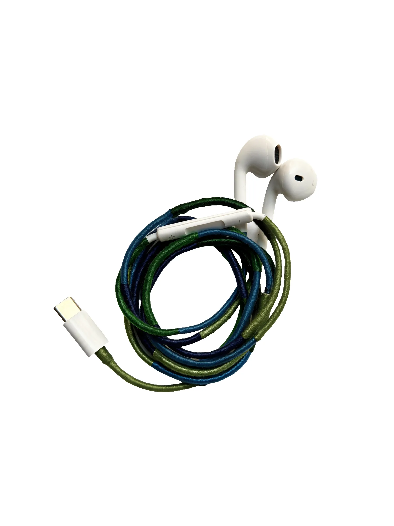 Color Block Hand-Wrapped Earphones sold by Veronica Beard product image thumbnail 2
