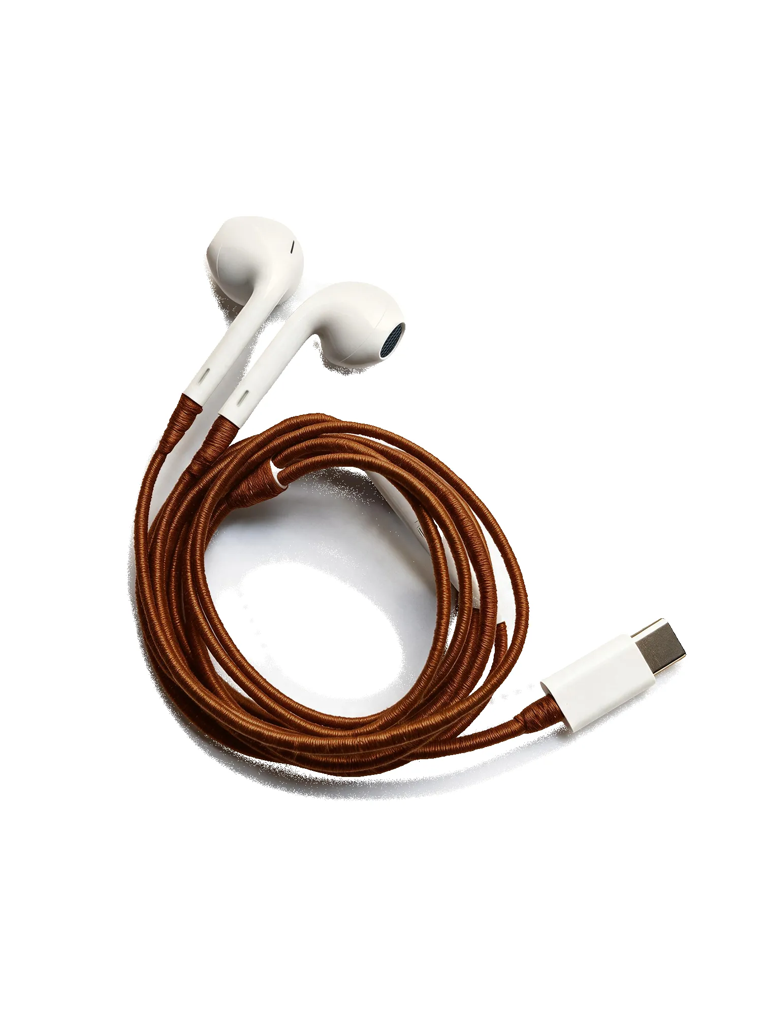 Brown Hand-Wrapped Earphones sold by Veronica Beard product image thumbnail 2