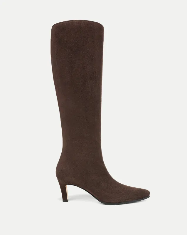 Aisla Mid-Heel Boot made by Veronica Beard